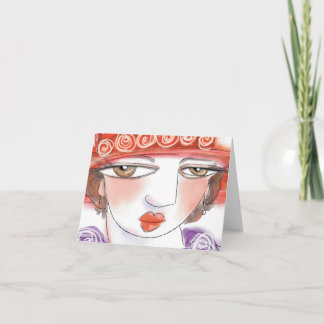 赤い帽子 カード