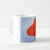 赤い帽子 コーヒーマグカップ (正面左)