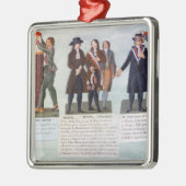 赤い帽子、Manuel、Petionの発明 メタルオーナメント (左)