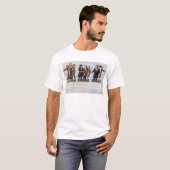 赤い帽子、Manuel、Petionの発明 Tシャツ (正面フル)