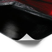 赤い幽霊が墓地に集まった ポスター (コーナー)