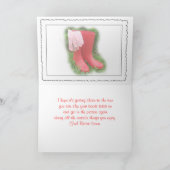 赤い庭は大事な行事カードを追い出します カード (内部)