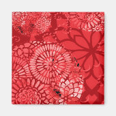 赤い庭 マグネット (正面)