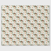 赤い弓と鈴 ラッピングペーパー (フラット)