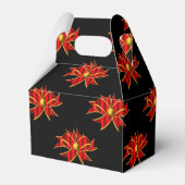 赤い弓ブラッククリスマス フェイバーボックス (裏面サイド)