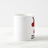 赤い忍者の爪 コーヒーマグカップ (中央)