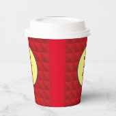 赤い恋人 紙コップ (左)