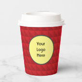 赤い恋人 紙コップ (裏面)