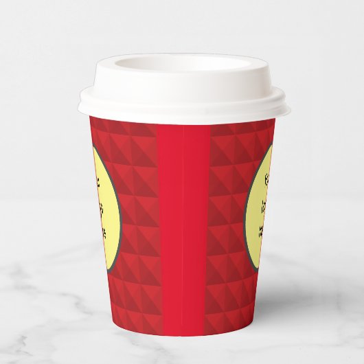 赤い恋人 紙コップ (右)