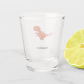 赤い恐竜02/19 ショットグラス (裏面)