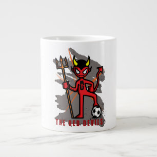 赤い悪魔 ジャンボコーヒーマグカップ