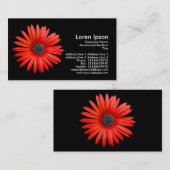 赤い悪魔-黒 名刺 (正面/裏面)