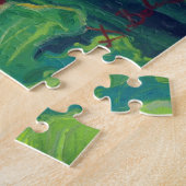 赤い惑星のカボチャ ジグソーパズル (側面)