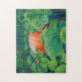 赤い惑星のカボチャ ジグソーパズル (縦)