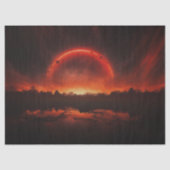赤い惑星の切り離し 薄葉紙 (正面)