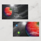 赤い惑星の名刺 名刺 (正面/裏面)
