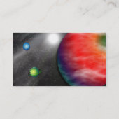 赤い惑星の名刺 名刺 (裏面)