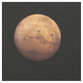 赤い惑星の火星 ファブリック (クローズアップ)