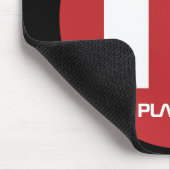 赤い惑星ガラスのマウスパッド マウスパッド (コーナー)