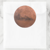 赤い惑星火星 ラウンドシール (バッグ)