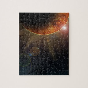 赤い惑星 ジグソーパズル