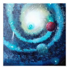 赤い惑星 フォトプリント