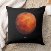 赤い惑星：火星水色 クッション (ブランケット)