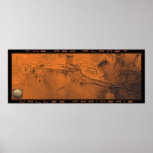赤い惑星: Valles Marineris ポスター