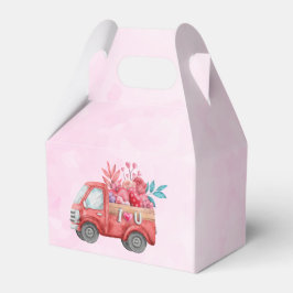 赤い愛の文字はっきりしたの文字水色 フェイバーボックス