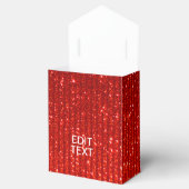 赤い感保情穏とテキストを持つ フェイバーボックス (オープン)