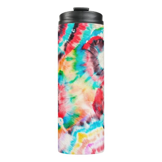 赤い懸命グランジ。絞り文様ゴールデンブラシグラ タンブラー (正面)