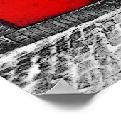 赤い扉 ポスター (角)