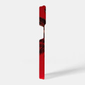 赤い手のひら iPhoneケース (右側面)