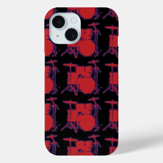 赤い打楽器 Case-Mate iPhoneケース (裏面)
