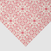 赤い抽象芸術パターンティッシュペーパー 薄葉紙 (詳細)