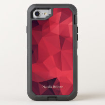 赤い抽象芸術幾何学名