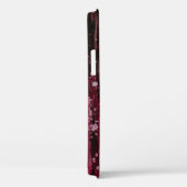 赤い抽象芸術絵画の Case-Mate iPhoneケース (裏面 / 右)