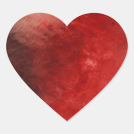 赤い抽象芸術4.1 ハートシール