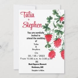 赤い招待状 招待状