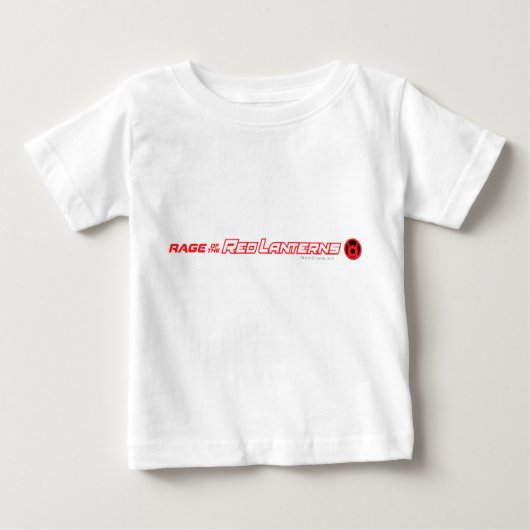 赤い提灯の怒り ベビーTシャツ (正面)