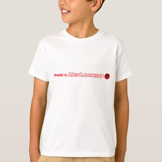 赤い提灯の怒り Tシャツ (正面)