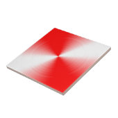 赤い放射 タイル (側面)