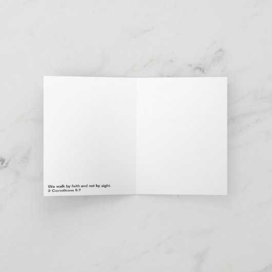 赤い教会帽子 カード (内部)