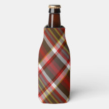 赤い数々の格子縞