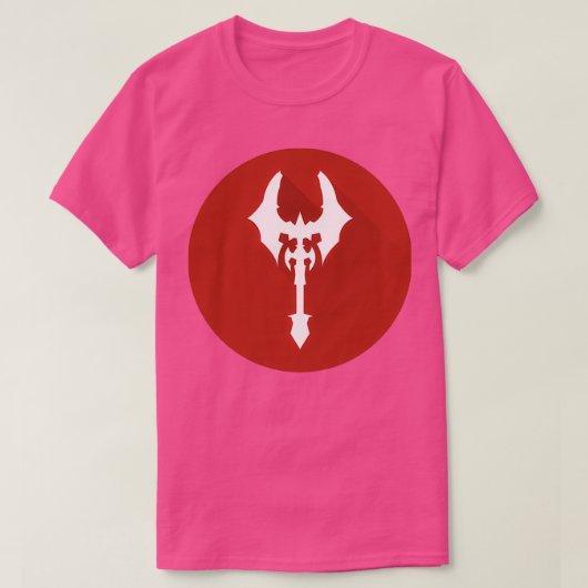 赤い斧 Tシャツ (デザイン正面)