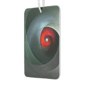 赤い旋回芸術的モダン抽象芸術アートパターン#19 カーエアーフレッシュナー (左)