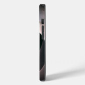 赤い旋回芸術的モダン抽象芸術アートパターン#19 Case-Mate iPhoneケース (裏面 / 左)