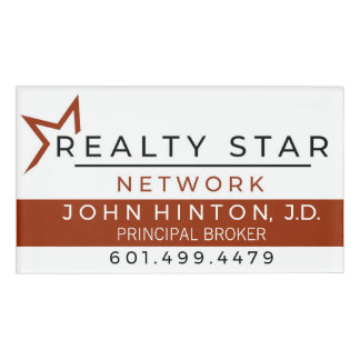 赤い旗と白いTageを挙げて下さい 名札