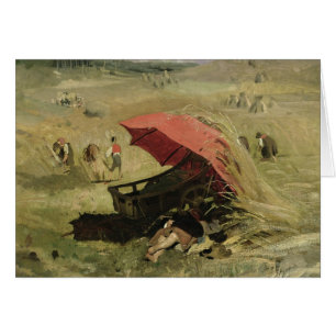 赤い日よけ、c.1860