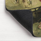 赤い日よけ、c.1860 マウスパッド (コーナー)